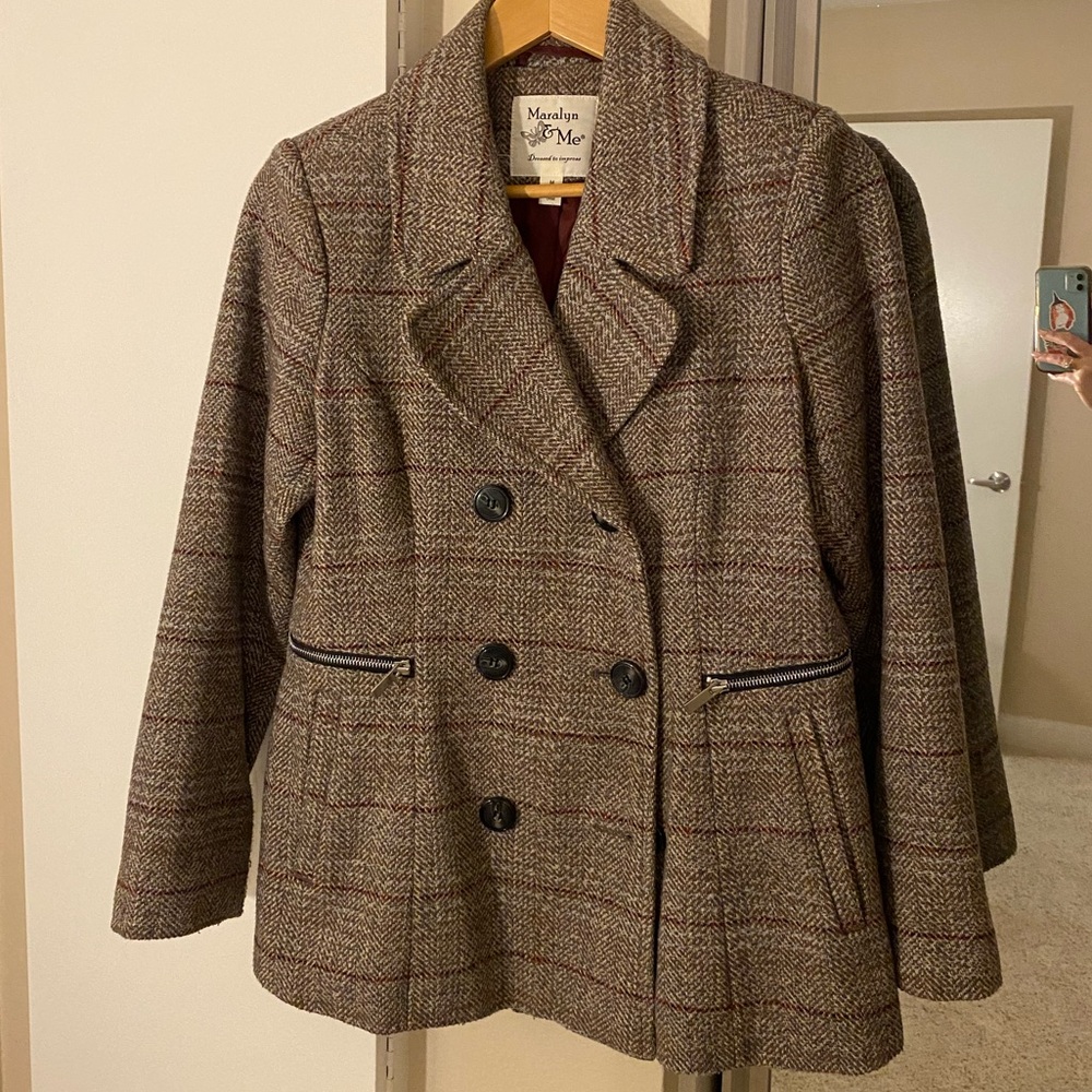 Women’s Peacoat Jacket by Marilyn & Me